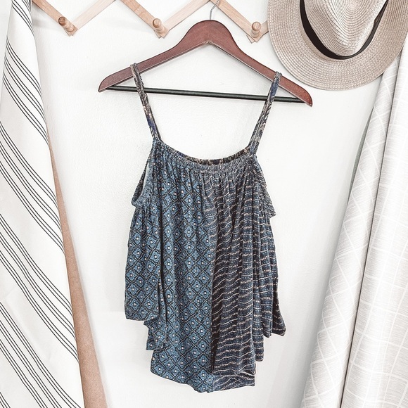 Anthropologie Deletta Reeve Cold Shoulder Top - Picture 2 of 6